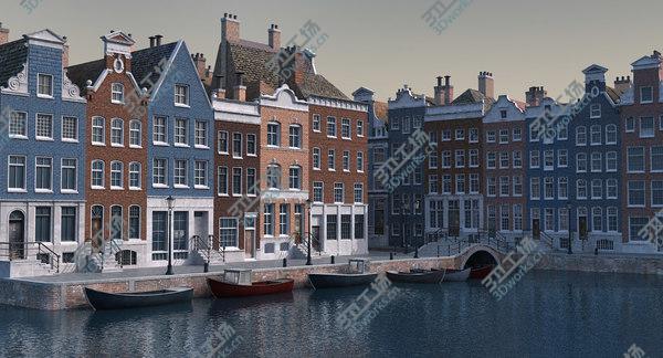 images/goods_img/20210312/Amsterdam Scene 01 3D model/5.jpg